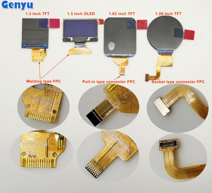 1.77-calowy ekran TFT LCD 128x160 kropki 12 O'Clock 22pin 8-bitowy r&oacute;wnoległy mały rozmiar 2