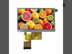 TN 4,3-calowy panel TFT LCD 6 godzin 480x272 kropki ST7282 40PIN Interfejs RGB