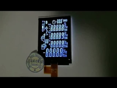 Czarny segment COG LCD VA Wyświetlacz Białe znaki 2,4-calowy ekran LCD