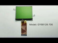 Zielone światło w tle COG LCD Transflekcyjny segment STN + graficzny 24-pin FPC