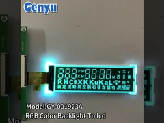 COG Segment LCD Display TN Negatywny 20pin FPC RGB Kolorowe Podświetlenie Do Stopwatch
