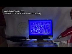 1.9 cali STN Błękitny 128x64 LCD Display 30PIN FPC 8-bitowy Równoległy Do Woda Dispenser