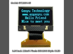 Typ matrycy 0,96 cali Ekran OLED 128x64 pikseli SSD1306 30pin Lutowanie FPC