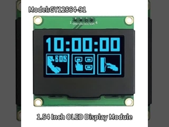 SSD1309 1,54 Inch OLED Screen Blue Bigger PCB Board 128x64 I2C OLED Display