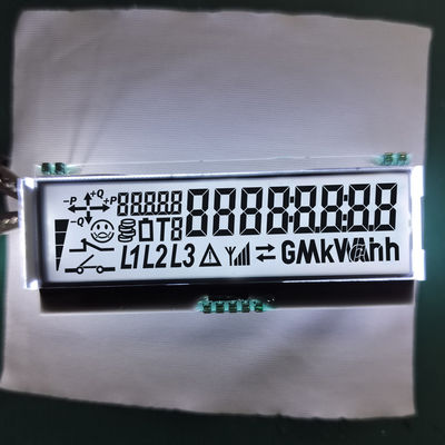 Dobra cena. 3.3V Custom Segment LCD Display TN Transflekcyjne białe podświetlenie dla licznika energii elektrycznej w Internecie
