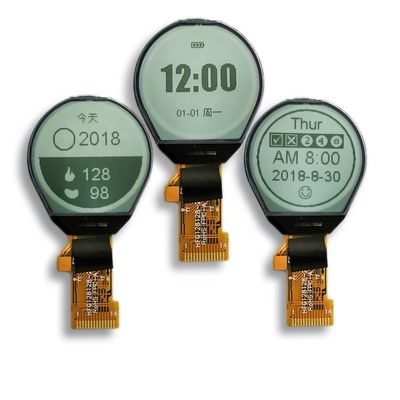 Dobra cena. 1.3inch GY128128-23 Round LCD Module 4-Spi FSTN Custom Monochrome Dot Matrix Clock COG LCD Screen 128x128 Circle Display w Internecie