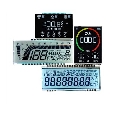 Dobra cena. PIN Connector Customized Monochrome Lcd Screen Digital Speedometer Meter Lcd TN HTN FSTN Positive Segment Display w Internecie