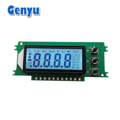 HT1621 4 cyfrowy 7-segmentowy wyświetlacz LCD Ekran FSTN z białym podświetleniem