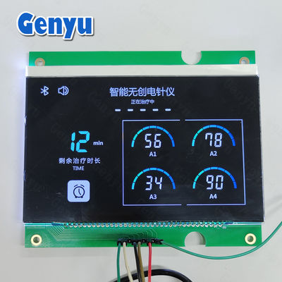 Dobra cena. 4.8V VA LCD Module LCM Czarne Segmenty Kolorowe Do Urządzenia Elektroakupunktury w Internecie