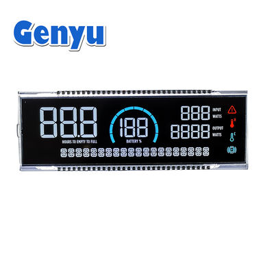 Dobra cena. 4.5 cali Panel LCD typu VA 7 14 segmentów Ekran LCD do przenośnego przechowywania energii w Internecie
