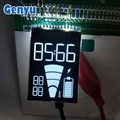 COG+PIN Czarny wyświetlacz LCD ST7035 I2C