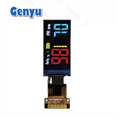 0.96 cali wyświetlacz RGB TFT 80x160 rozdzielczość 13PIN FPC SPI Interfejs