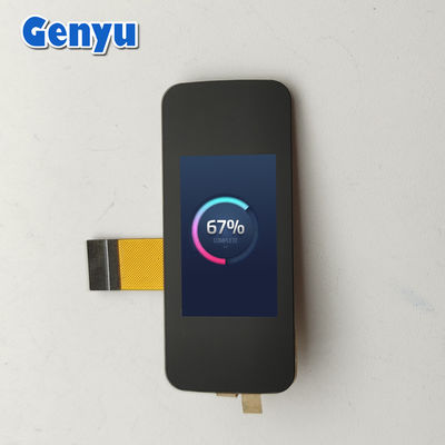 Dobra cena. 1.06 cali TFT LCD Pojemnościowy ekran dotykowy G+F 96*160 kropek ST7735 SPI 15pin FPC w Internecie