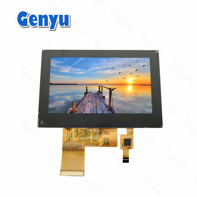 Dobra cena. 480*272 4,3-calowy wyświetlacz TFT LCD Pojemnościowy ekran dotykowy CTP 40pin FPC 24-bitowy RGB w Internecie