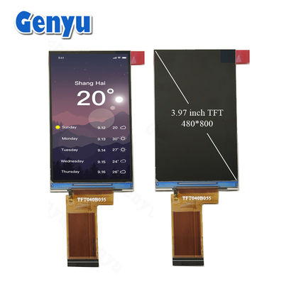 Dobra cena. 3.97 cali TFT LCD Panel Free Angle 480x800 Pixels GC9503 40PIN FPC Z Interfejsem RGB w Internecie