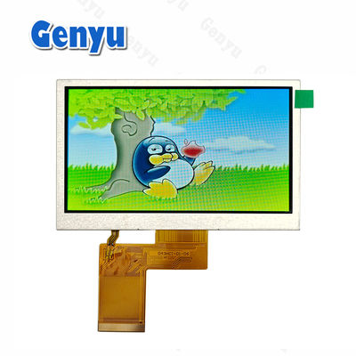 Dobra cena. 4.3 cali wyświetlacz TFT LCD 480x272 rozdzielczość RGB 40PIN FPC Normalny biały w Internecie