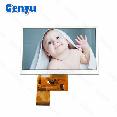 Dobra cena. 5-calowy wyświetlacz TFT LCD TN Transmissive 800x480 Rozdzielczość 40PIN RGB 24 bit w Internecie