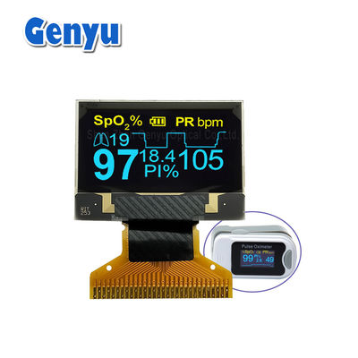 Wyświetlacz OLED o rozmiarach 128x64 0,96 cali Dwukolorowy SSD1306 30PIN Interfejs seryjny