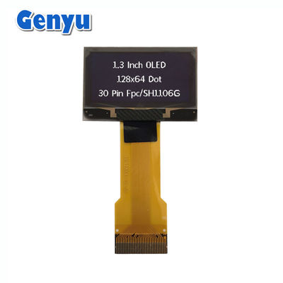 Dobra cena. Białe znaki wyświetlacz OLED 1,3 cali 128x64 kropki SH1106 30PIN FPC Connector w Internecie