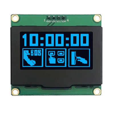 Dobra cena. SSD1309 1,54 Inch OLED Screen Blue Bigger PCB Board 128x64 I2C OLED Display w Internecie