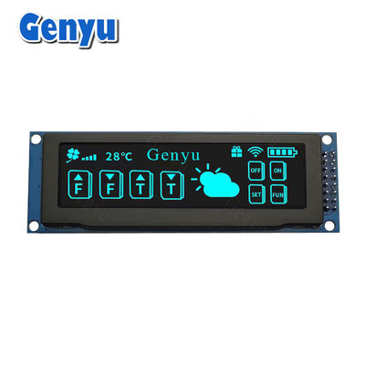 Dobra cena. 3.12 cali Błękitny kolor 256x64 OLED Display SSD1322 OLED Display SPI Interfejs w Internecie