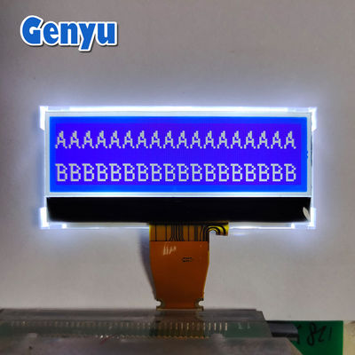 2.18 cali COG Graficzny wyświetlacz LCD 128x64 kropki STN Błękitny 10PIN SPI Interfejs