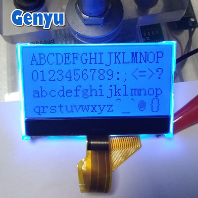 Dobra cena. 2.7 cali 128x64 Graficzny wyświetlacz LCD FSTN COG Błękitne podświetlenie 3.3V 26PIN FPC w Internecie