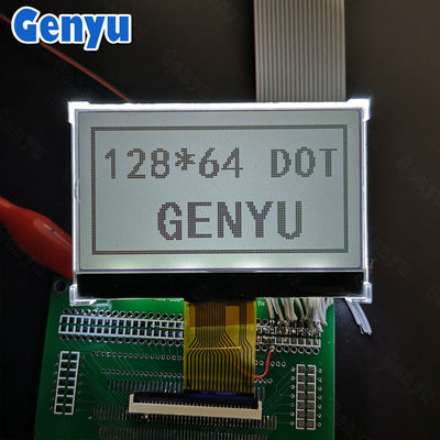 Dobra cena. 2.9 cali 128x64 Graficzny wyświetlacz LCD FSTN Czarny biały Transflekcyjny 18PIN SPI Interfejs w Internecie