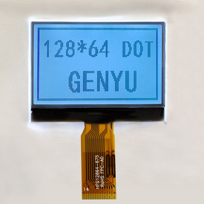 Dobra cena. 1Moduł wyświetlacza LCD.88 cali 128x64 kropki FSTN Biały 14PIN SPI Interfejs w Internecie