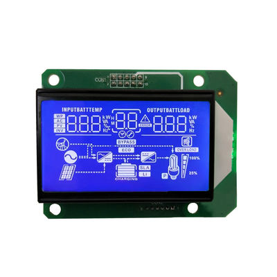 Dobra cena. Control/Drive IC comptaible VA HTN Blue Green Backlight COB Segment LCD Module for Customized UPS Inverter Display Panel w Internecie
