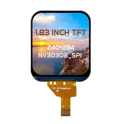 Dobra cena. Układ scalony sterownika NV3030B 240*284 IPS 1,83 TFT LCD 15-pin FPC 4-SPI Kolorowy moduł LCD z ekranem dotykowym o wysokiej odporności na temperaturę w Internecie